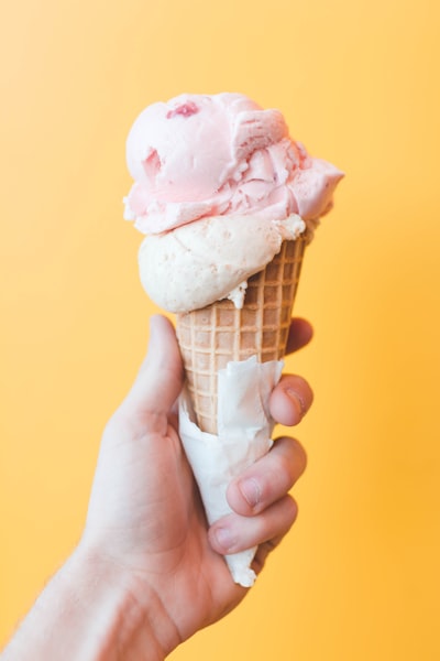 Strawberry ice cream