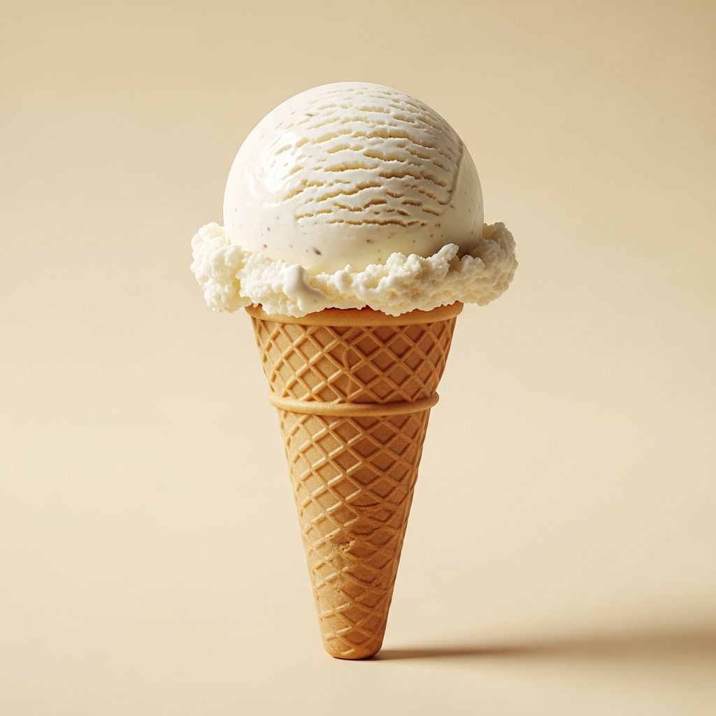 Rich Vanilla ice cream
